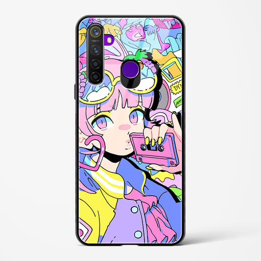 art station - Realme 5 Pro Glass Gripper Case