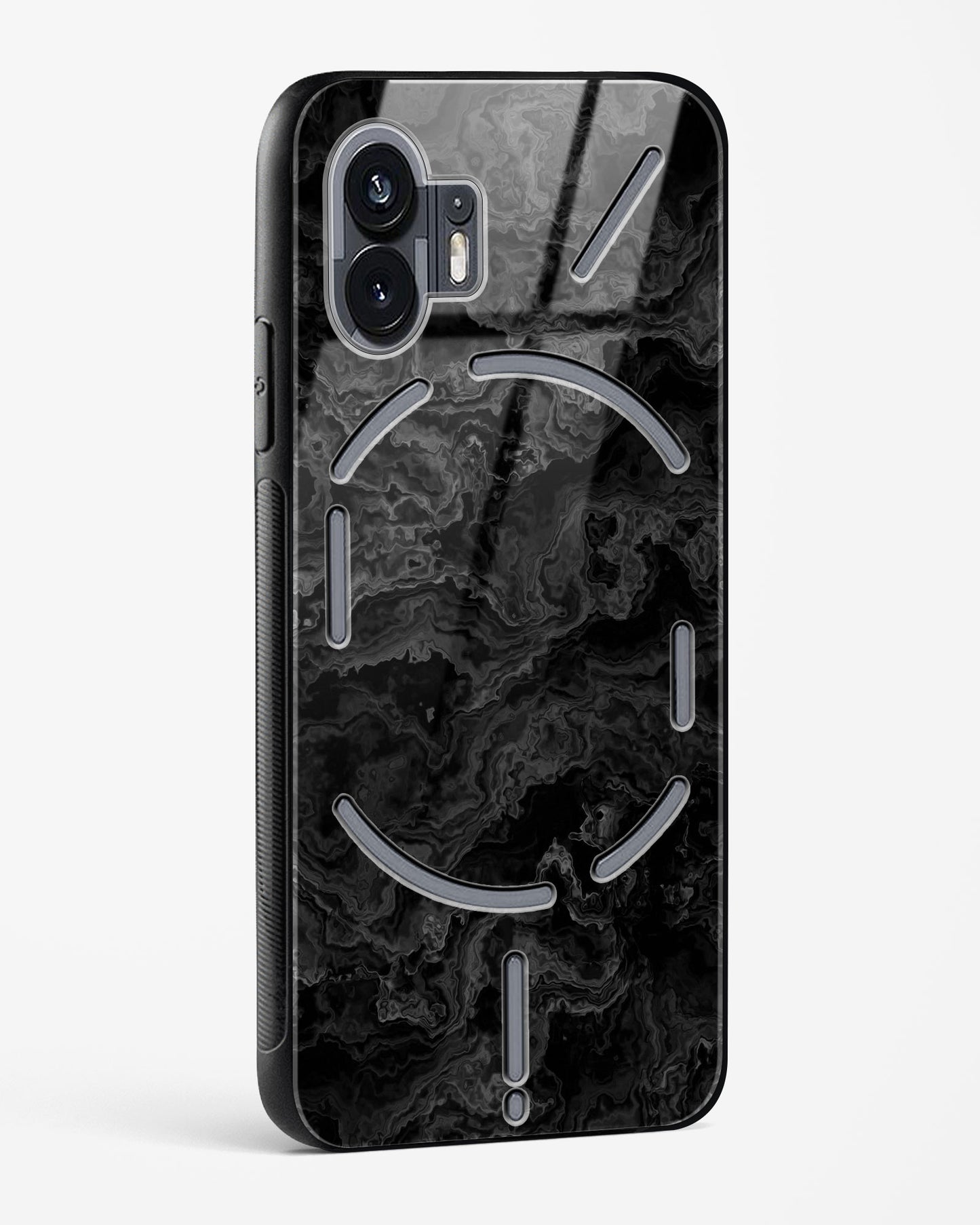 Charcoal Veil - Nothing Phone 2 Glass Gripper Case