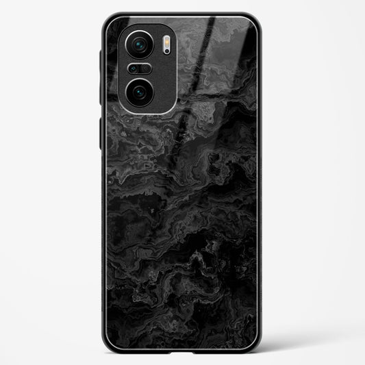 Charcoal Veil - POCO F3 Glass Gripper Case