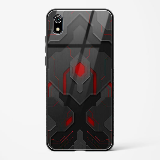 Obsidian Inferno - Redmi 7A Glass Gripper Case