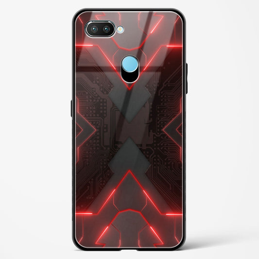 Red Horizon - Realme 2 Glass Gripper Case