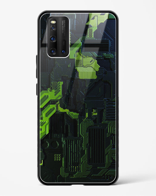 Shadowed Jade - Vivo iQOO3 Glass Gripper Case