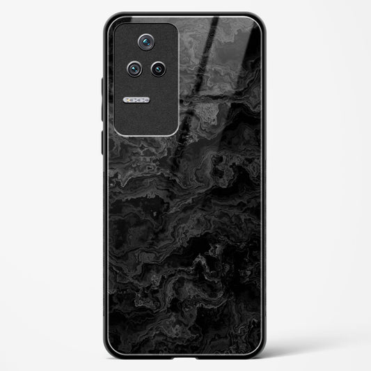 Charcoal Veil - Redmi K40S Glass Gripper Case