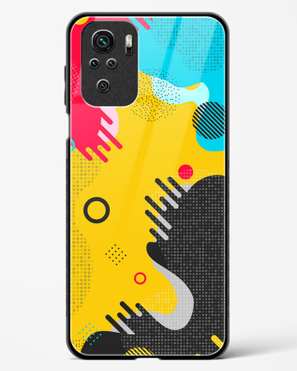 Boho Abstract - Redmi Note 10 Glass Gripper Case