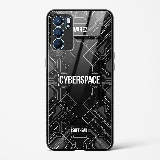 Cyberspace - Oppo Reno 6 Pro 5G Glass Gripper Case