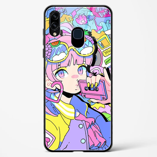 Art Station - Samsung Galaxy A10S Glass Gripper Case