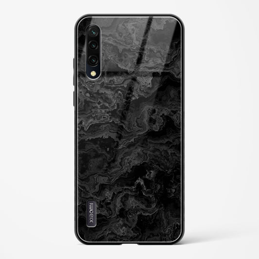 Charcoal Veil - Mi A3 Glass Gripper Case