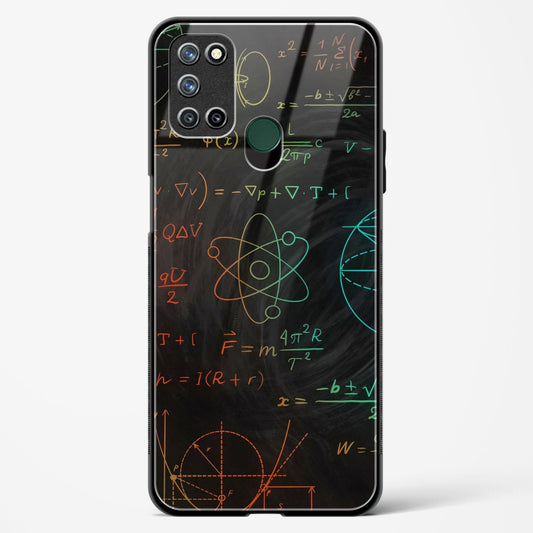 Physics Inky Black - Realme 7i Glass Gripper Case