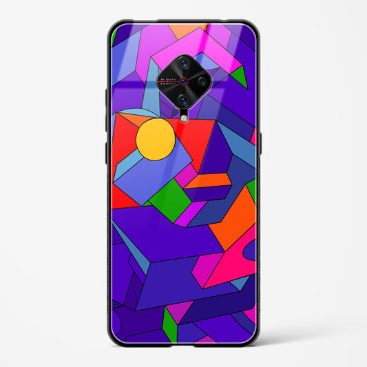 Geometric Chroma  - Vivo S1 Pro Glass Gripper Case