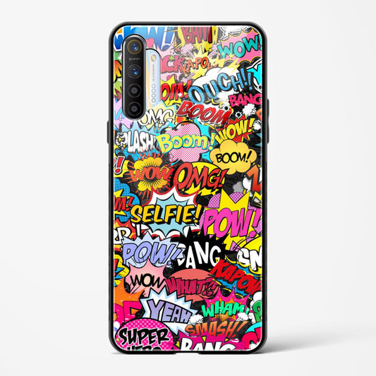 comic madness - Realme X2 Glass Gripper Case