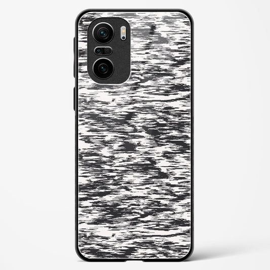 Black and White Glitch - Mi 11X Pro 5G Glass Gripper Case