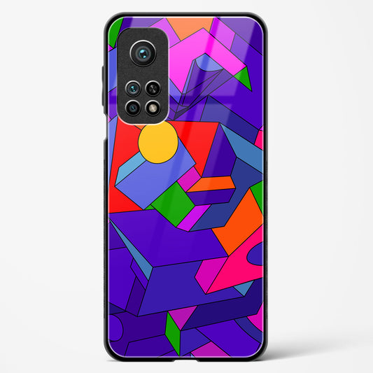 Geometric Chroma  - Mi 10T Pro Glass Gripper Case