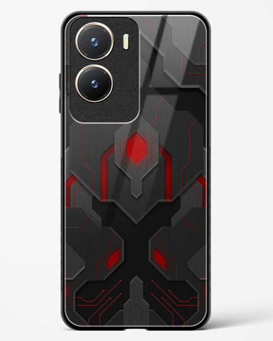 Obsidian Inferno - Vivo T2x 5G Glass Gripper Case