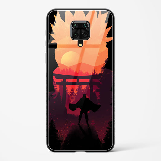 Whirlwind Whispers - Redmi Note 9 Pro Glass Gripper Case