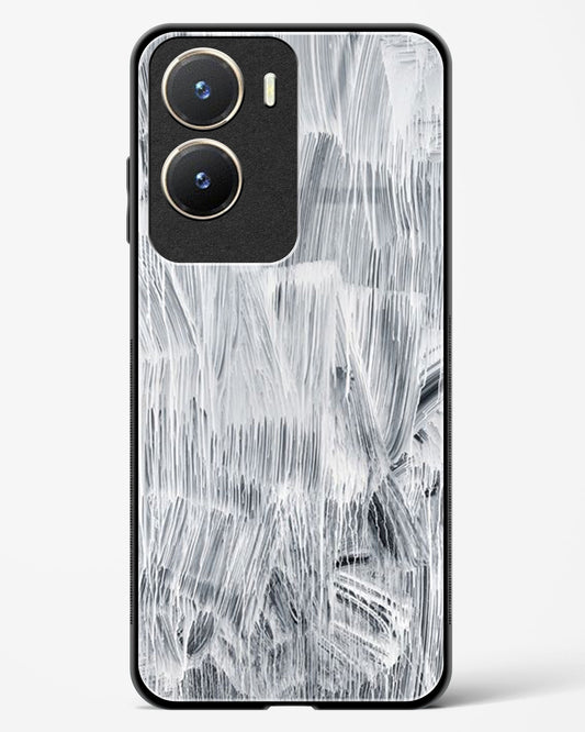 White Paint - Vivo T2x 5G Glass Gripper Case