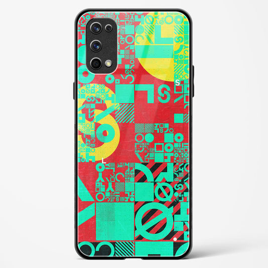 Orient Abstract - Realme 7 Pro Glass Gripper Case