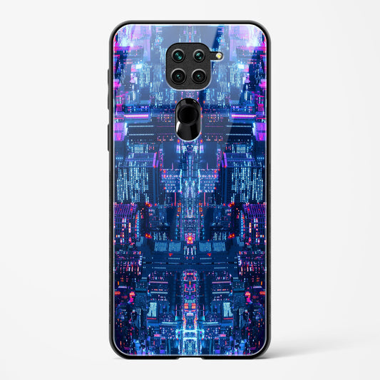 City Glitch - Redmi Note 9 Glass Gripper Case