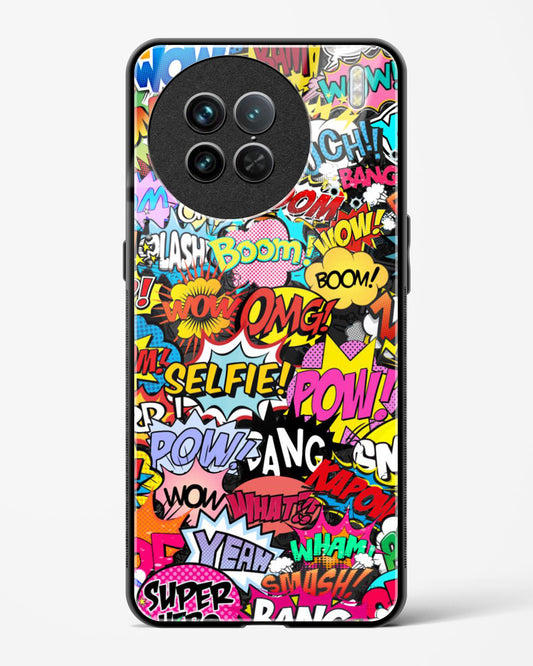 Comic Madness - Vivo X90 Pro Glass Gripper Case