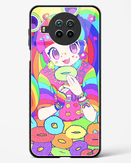 Kawaii Girl Art - Mi 10i Glass Gripper Case