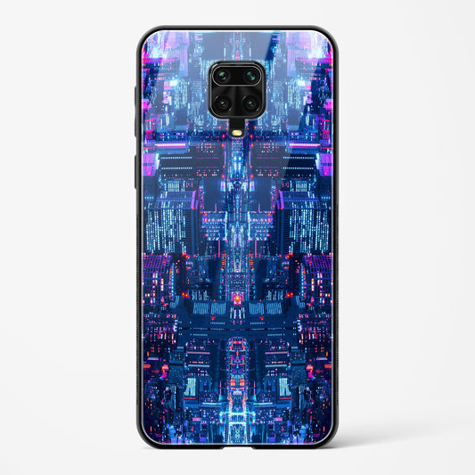 City Glitch - Redmi Note 9 Pro Glass Gripper Case