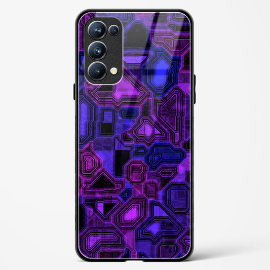 Twilight Fusion - Oppo Reno 5 Pro Glass Gripper Case