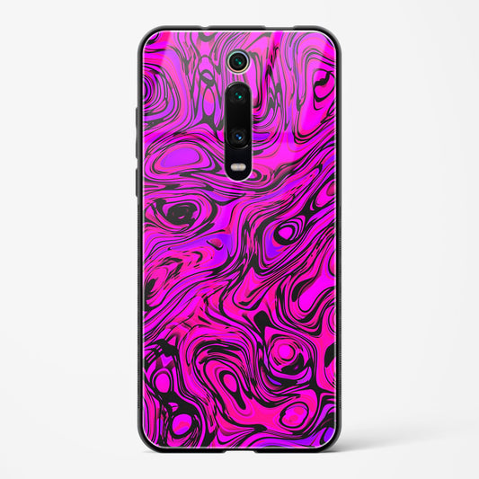 Colourful Liquid Vector - Redmi K20 Pro Glass Gripper Case