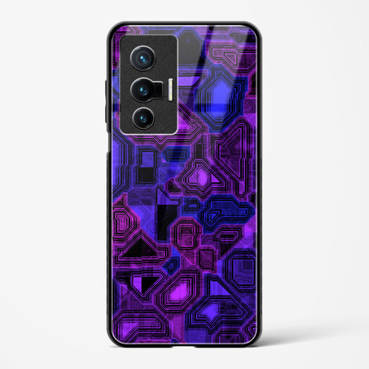 Twilight Fusion - Vivo X70 Glass Gripper Case