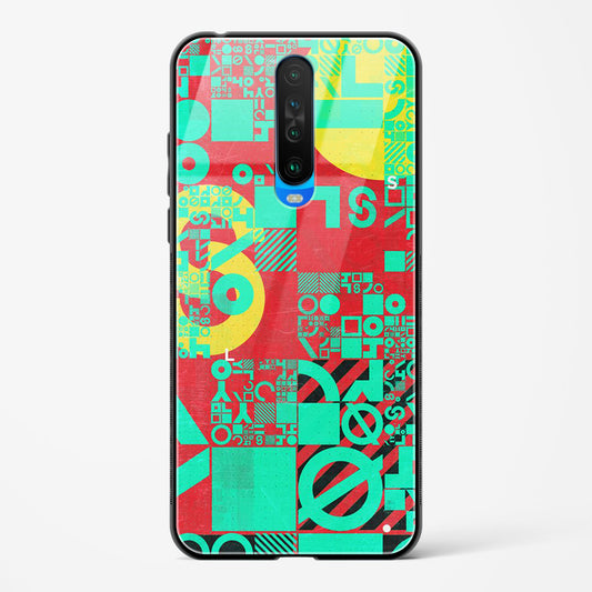 Orient Abstract - POCO X2 Glass Gripper Case