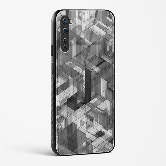 Black Diamond Grid OnePlus OnePlus Nord Glass Gripper Case