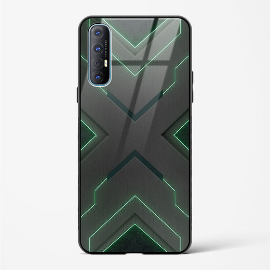 Green Horizon - Oppo Reno 3 Pro Glass Gripper Case