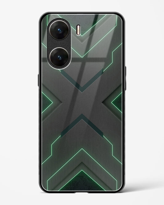 Green Horizon - Vivo V29e Glass Gripper Case