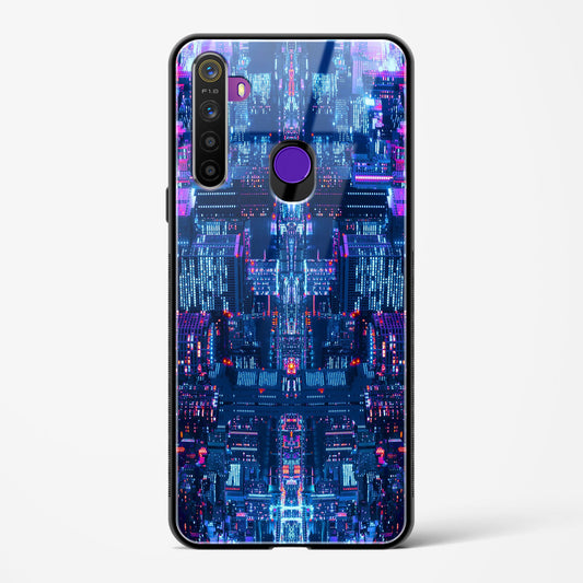 City Glitch - Realme 5s Glass Gripper Case