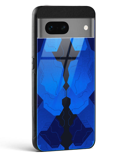 Blue Blitz - Google Pixel 7A Glass Gripper Case