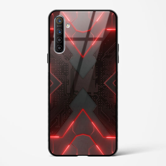 Red Horizon - Oppo K5 Glass Gripper Case