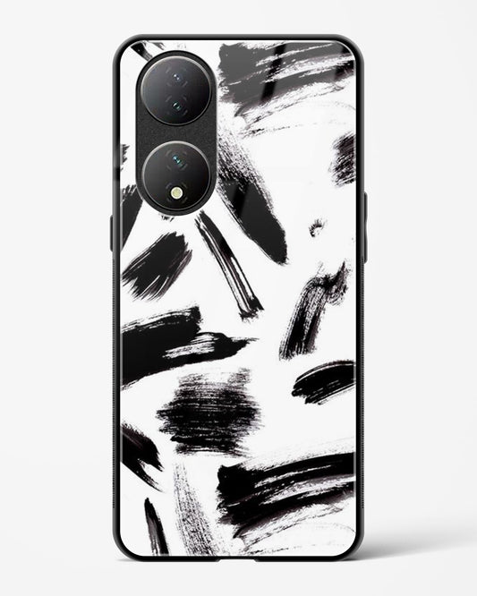 Ink Marks - Vivo Y100A Glass Gripper Case