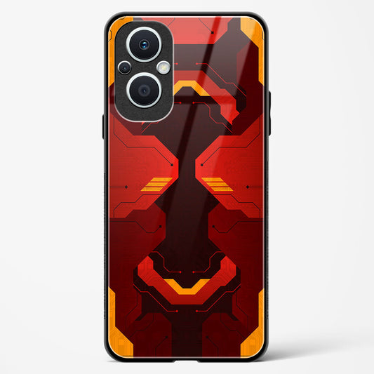 Flame Fusion - Oppo F21 Pro 5G Glass Gripper Case