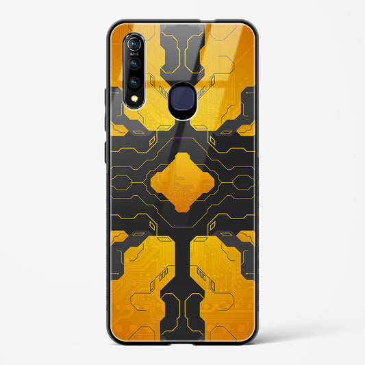 Amber Blaze - Vivo Z1 Pro Glass Gripper Case