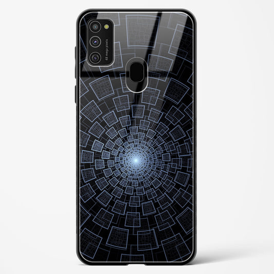 Cyber Tunnel - Samsung Galaxy M21 Glass Gripper Case