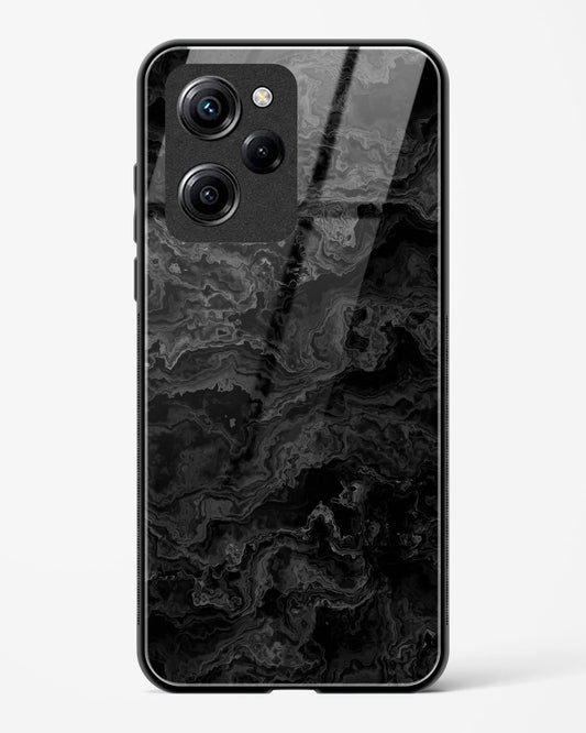 Charcoal Veil - POCO X5 Pro 5G Glass Gripper Case