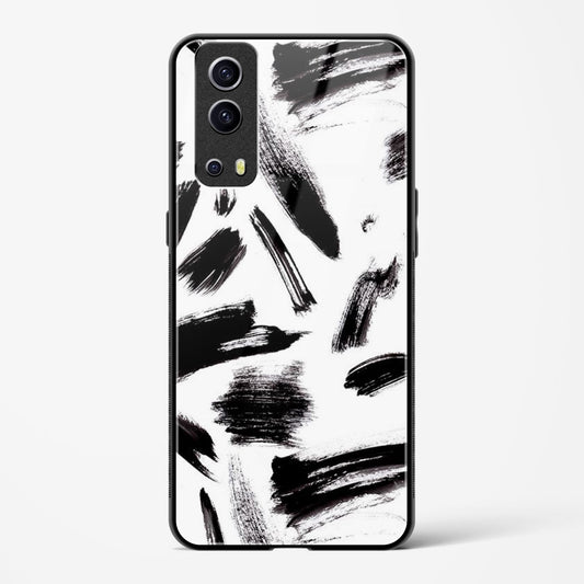 Ink Marks - Vivo iQOO Z3 Glass Gripper Case