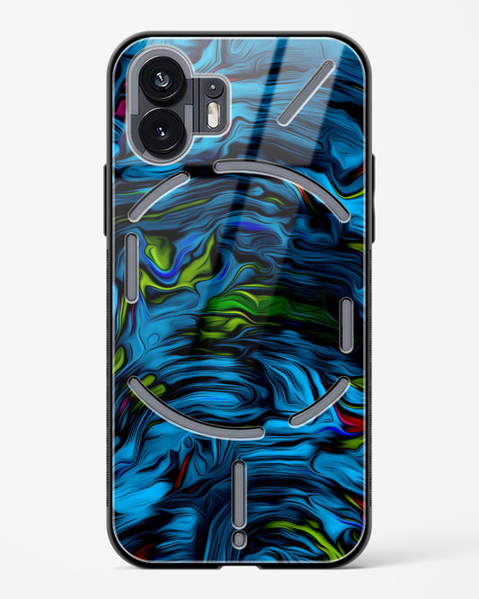 Aquatic Blue - Nothing Phone 2 Glass Gripper Case