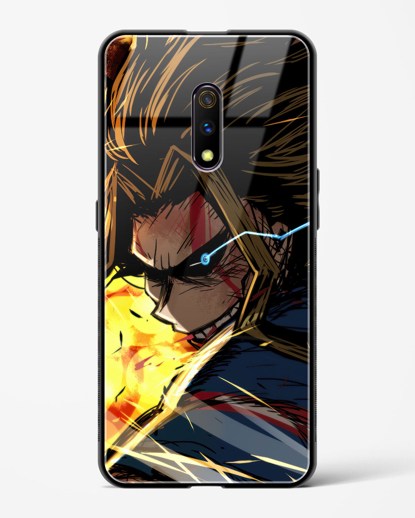 Unbreakable Legend - Realme X Glass Gripper Case