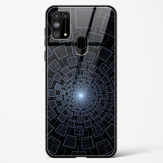 Cyber Tunnel - Samsung Galaxy M31 Glass Gripper Case