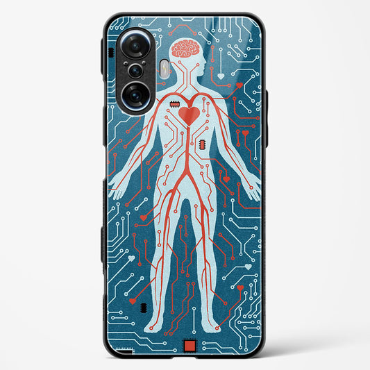 Cyber Med - POCO F3 GT Glass Gripper Case