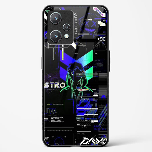 Cyber Boy Blue - Realme 9 Pro 5G Glass Gripper Case