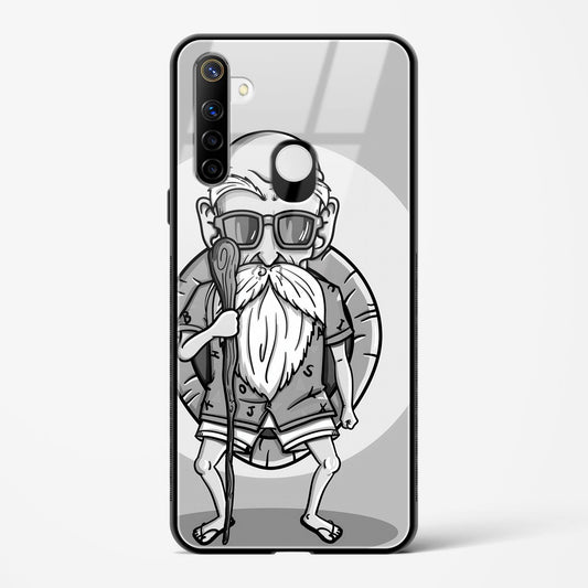 Turtle Hermit - Realme Narzo 10 Glass Gripper Case