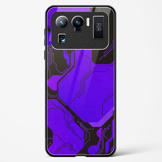 Purple Pulse - Mi 11 Ultra Glass Gripper Case