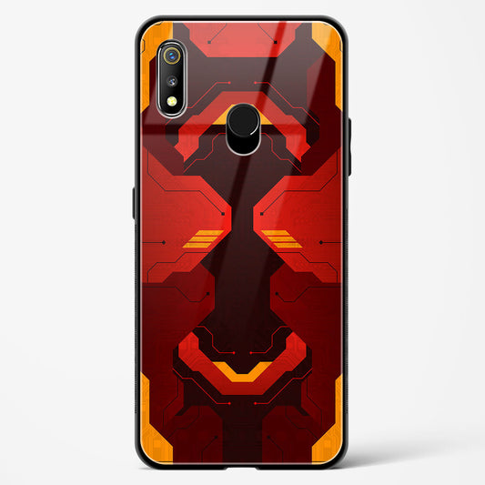 Flame Fusion - Realme 3 Glass Gripper Case