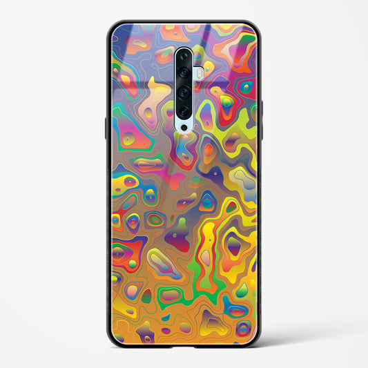 Contour Map - Oppo Reno 2Z Glass Gripper Case