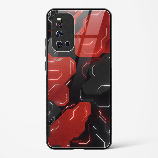 Gaming Rouge - Vivo V19 Glass Gripper Case